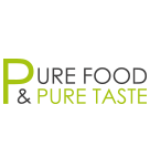 Pure food & pure taste logo